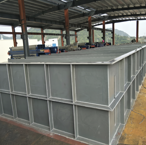 Clean operational infrastructure view of the facility